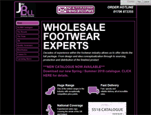 Tablet Screenshot of jaybillwholesalefootwear.co.uk
